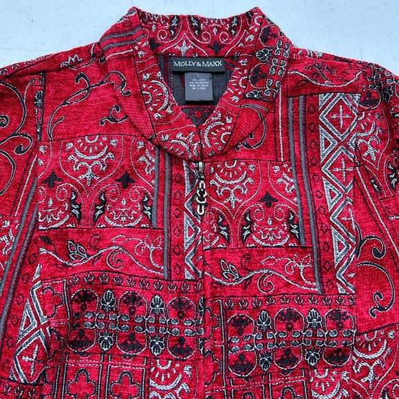 Size Large Molly & Max Red Jacket - Picture 9 of 9